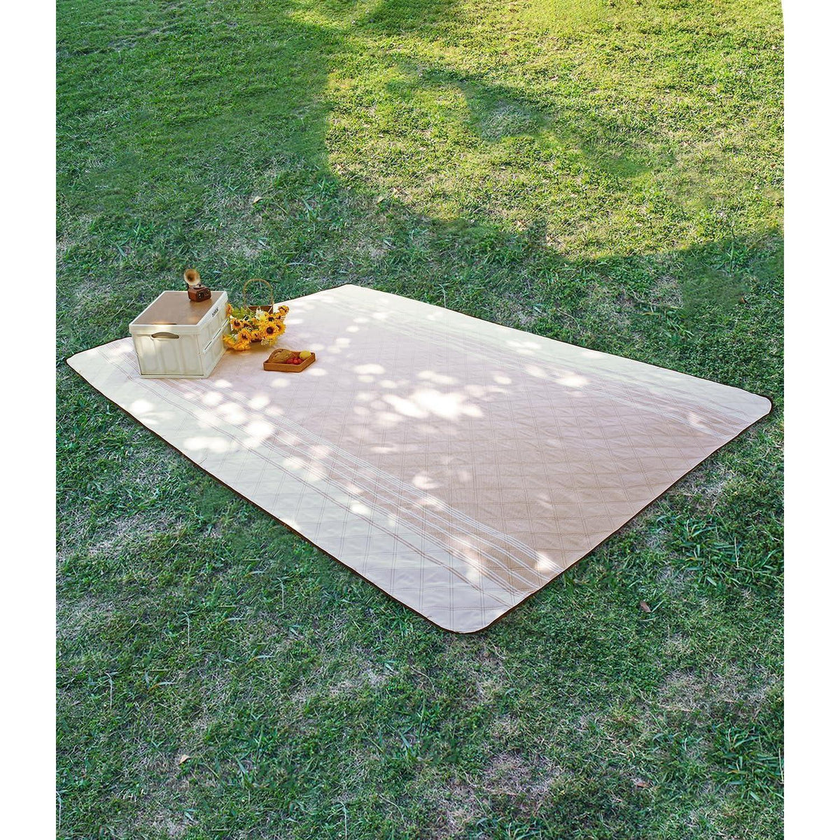 Wasserdichte Picknickdecke 300x200 cm – Sandfrei & Isoliert