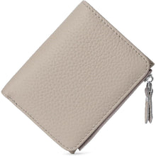 SENDEFN Damen RFID Geldbörse Klein Leder Münztasche Schwarz