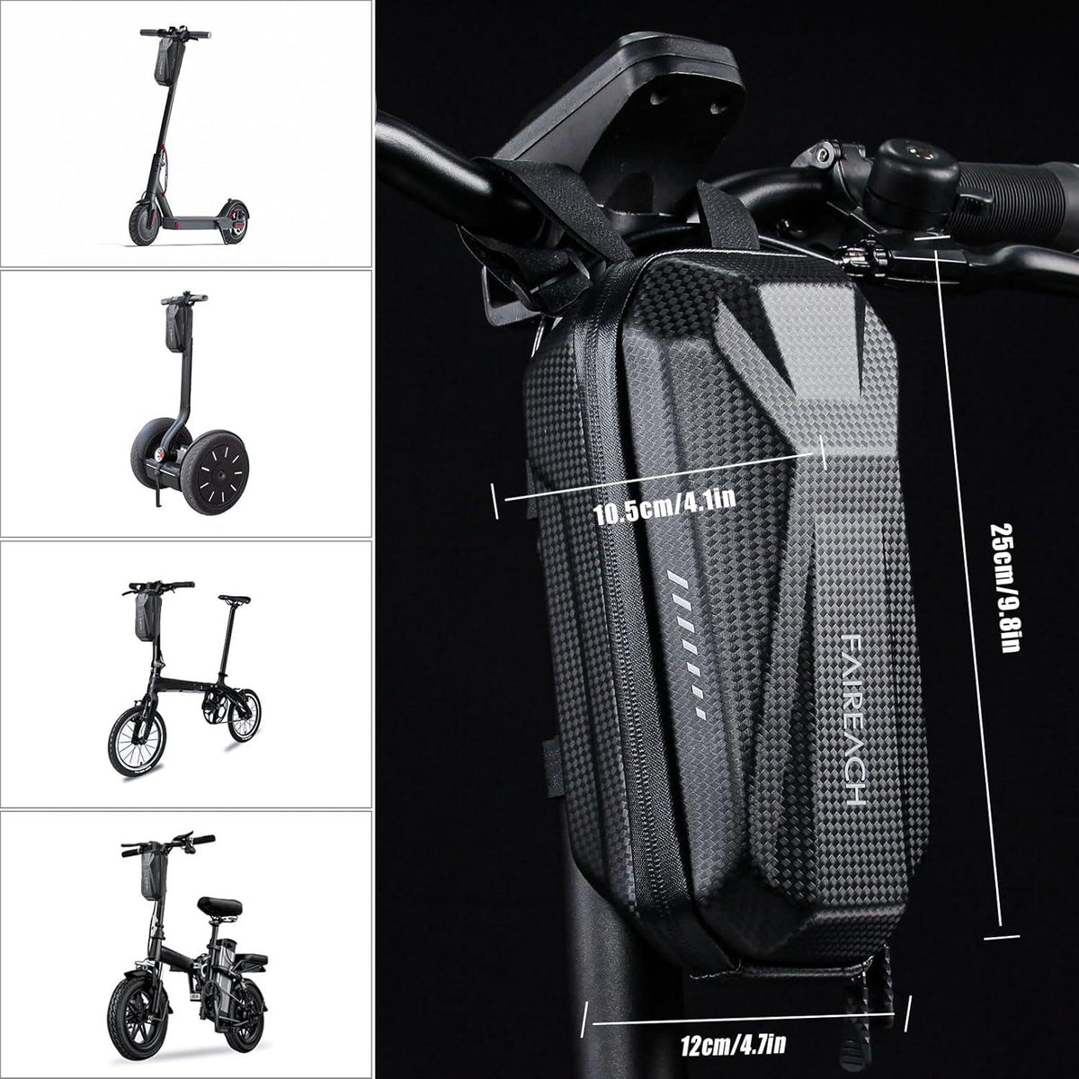 Scooter Tube Bag Aufbewahrungstasche für Elektroroller & Fahrräder
