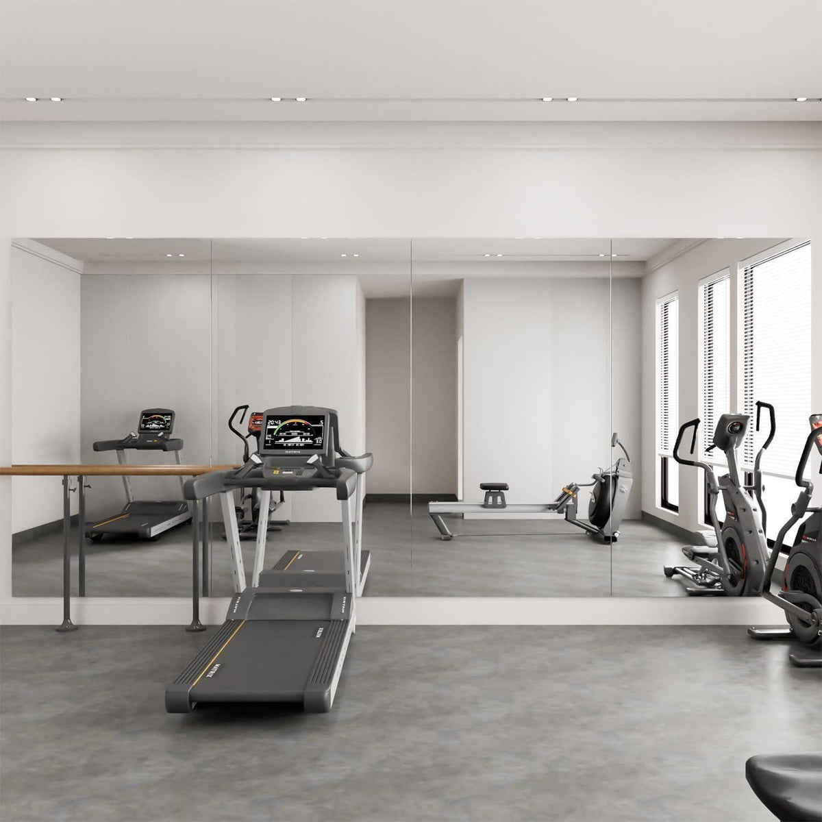 Bruchfester Ganzkörperspiegel 180x100cm – Fitness, Tanz & Ankleidezimmer