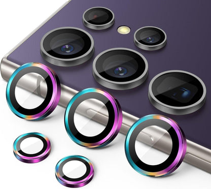 Kameraschutz Samsung Galaxy S24 Ultra 9H Gehärtetes Glas 3D-Textur HD
