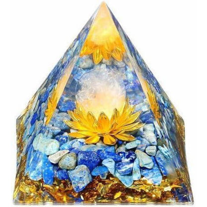Lapislazuli Pyramide Heilkristall 2.4 Zoll für Meditation & Reiki