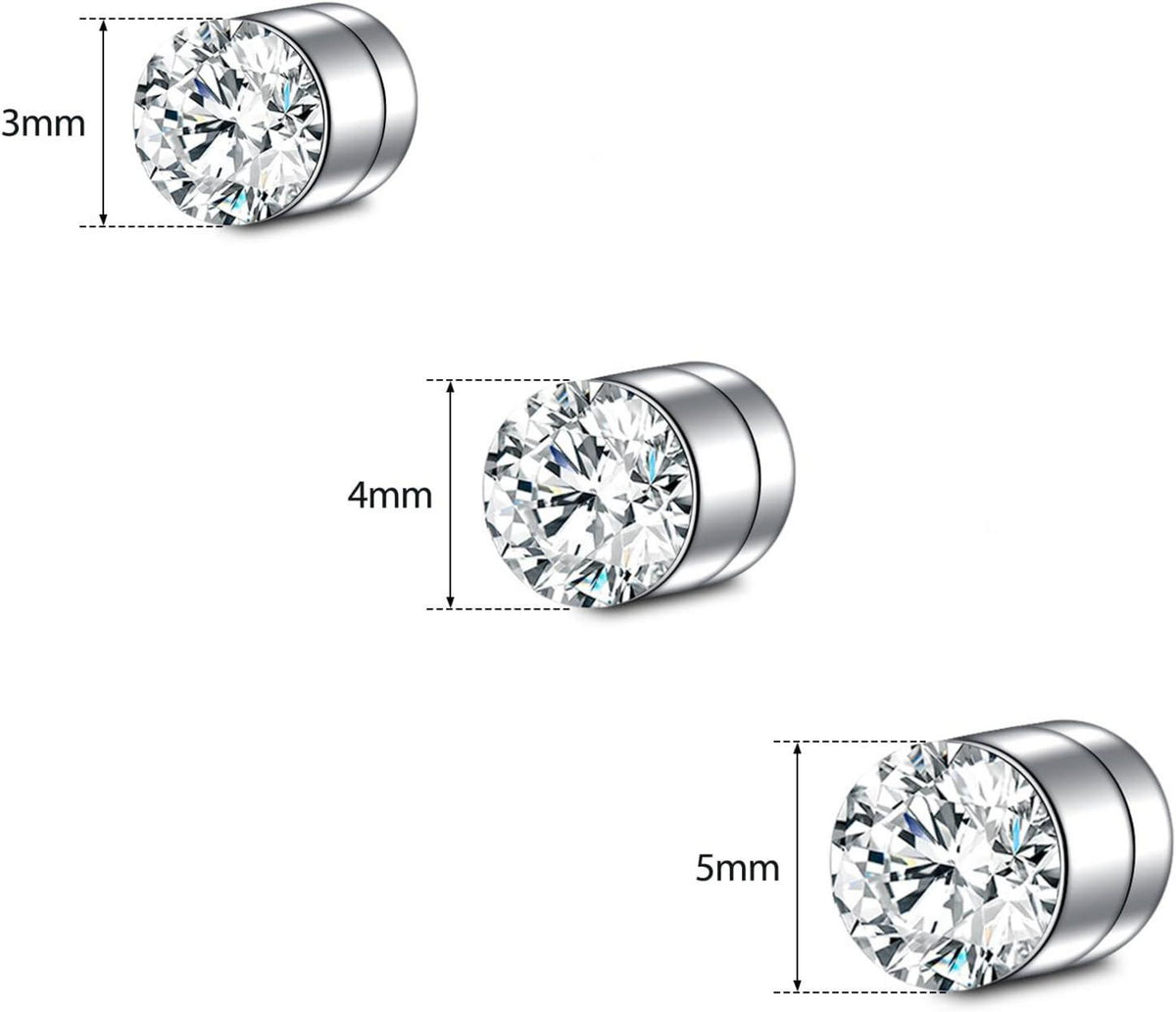 16G Schwarz Magnet Fake Nasenpiercing Septum Clip Clicker