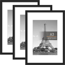 Bilderrahmen A3 Schwarz 3er Pack 29,7x42 cm Picture Frame