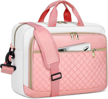 Laptoptasche 17,3 Zoll Damen Business Notebook Tasche - Rosa