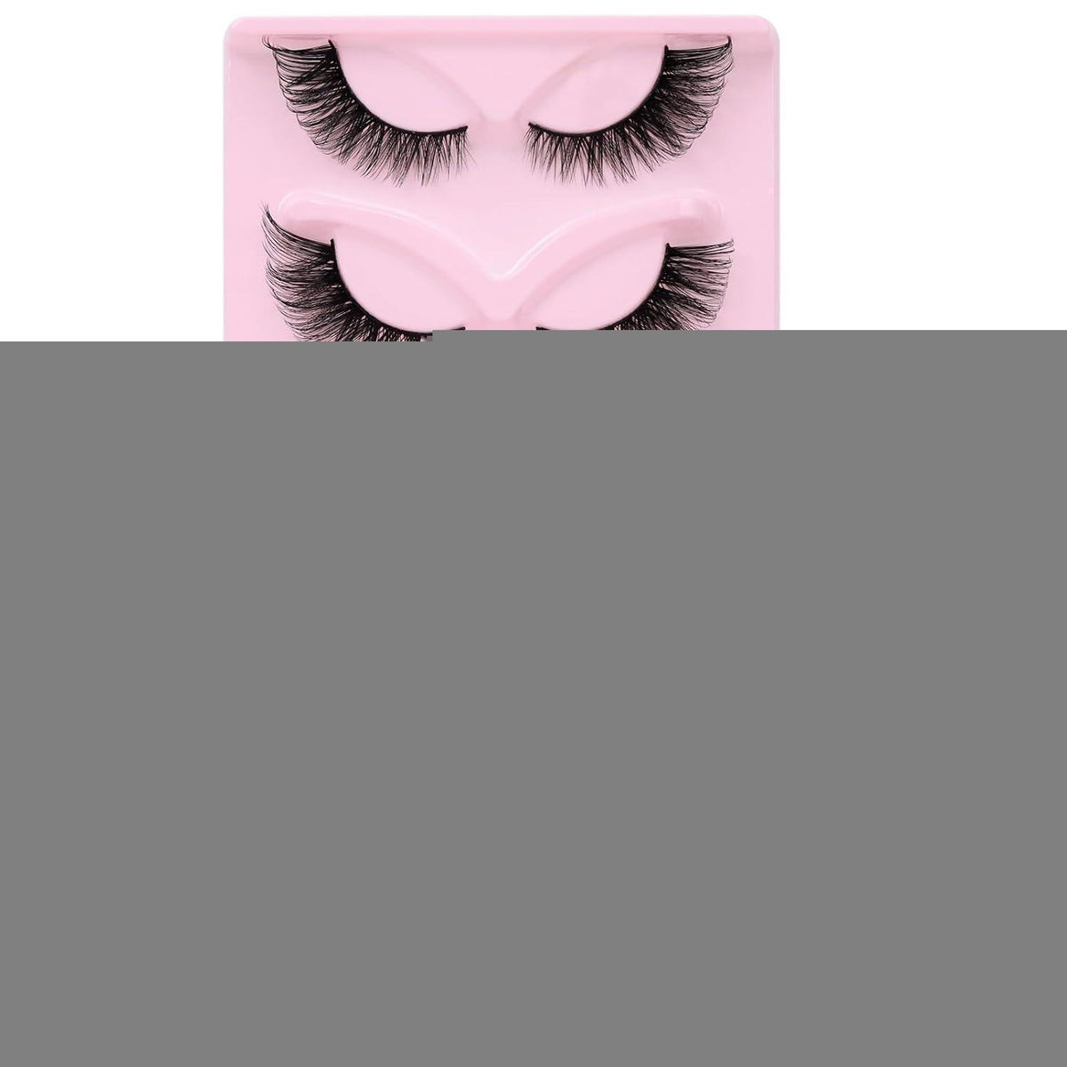 Katzenaugen Wimpern 13mm – 5 Paar, Fuchsaugen Look