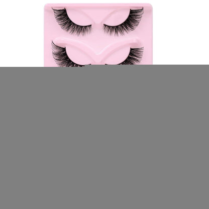 Katzenaugen Wimpern 13mm – 5 Paar, Fuchsaugen Look