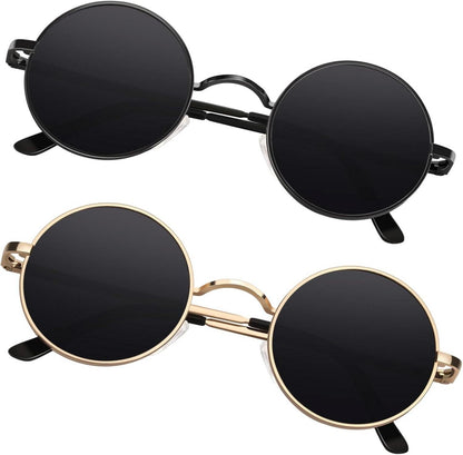 Polarisierte Retro-Sonnenbrille UV-Schutz 100% Cat 3 CE