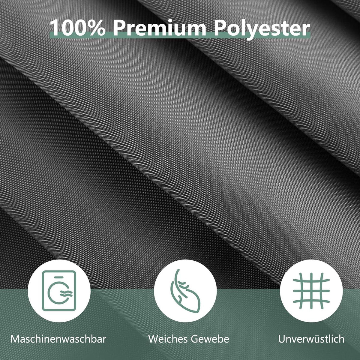 Duschvorhang Anti-schimmel PVC 180x220 Wasserabweisend Textil