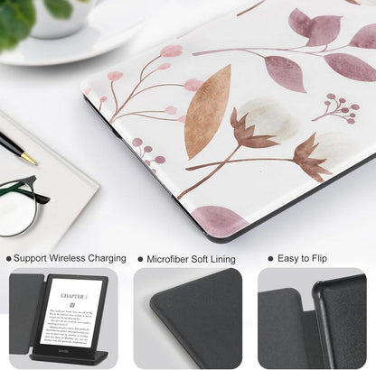 CoBak Hülle für Kindle Paperwhite 2021 Signature Edition - PU-Leder Smart-Cover mit Auto-Sleep-Wake-Funktion