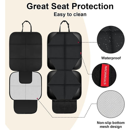Autositzschoner 2er Pack wasserdicht mit Netztaschen SUV