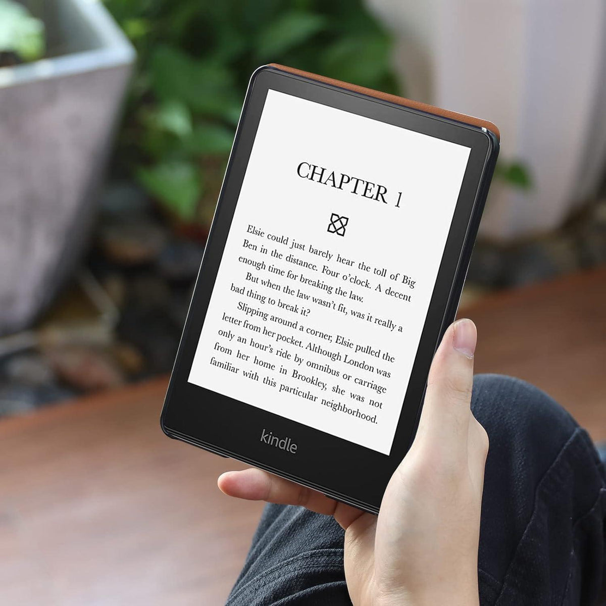 CoBak Kindle Paperwhite Hülle Auto-Sleep-Wake 2021 Braun