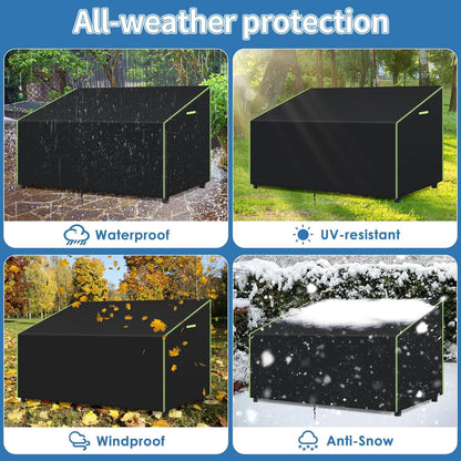 Outdoor Palettenmöbel Abdeckung 130x95x80cm wasserdicht Oxford Stoff
