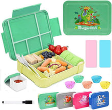 Brotdose mit Fächern 1330ML 12-teilig Lunchbox Bento Box auslaufsicher