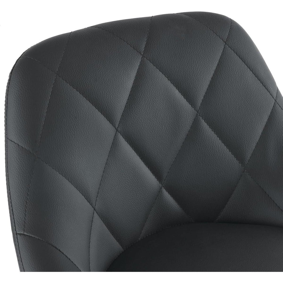 LEADZM Barhocker 2er Set, höhenverstellbar & drehbar, Schwarz