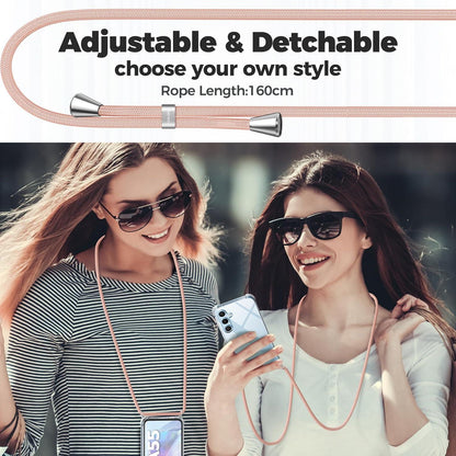 Handykette Samsung Galaxy A55 5G Hülle Band Necklace Stoßfest