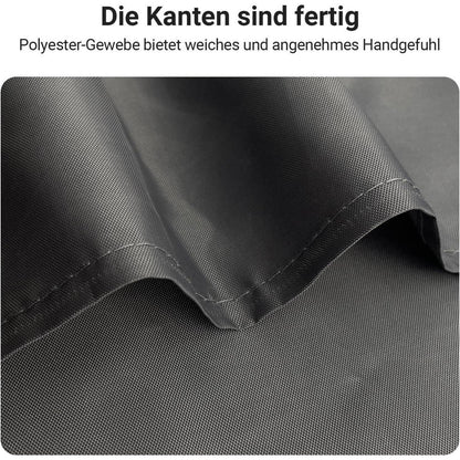 Duschvorhang Dunkelgrau 180x200cm Antischimmel