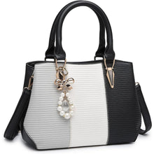 Miss Lulu Damen Handtasche Mittelgroß Farbblock