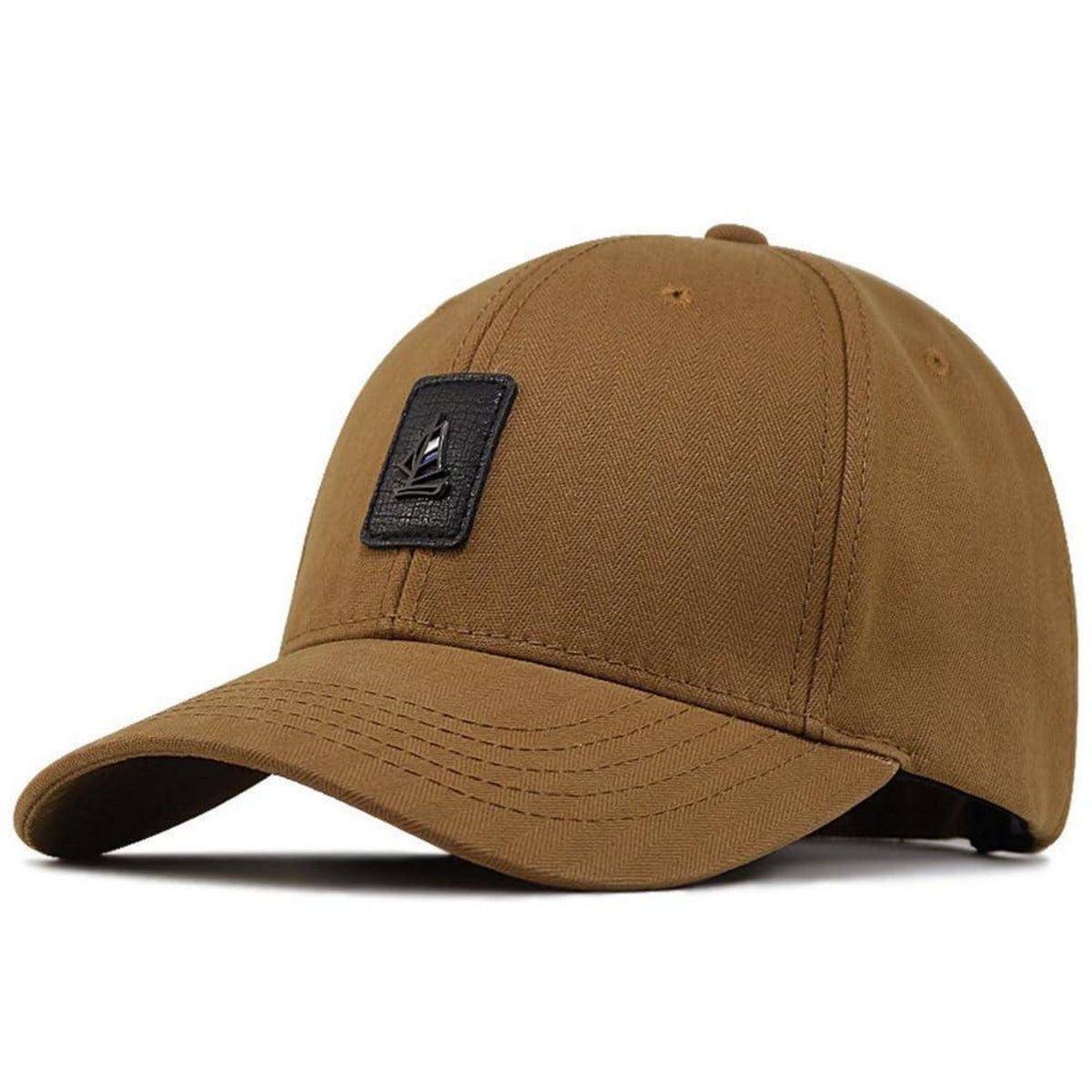 XXL Baseball Cap Herren Baumwolle, Verstellbar, Braun