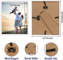 Bilderrahmen 20x25 cm Set 18 Stück Wand Tisch Weiß Wände