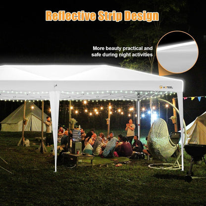 Faltpavillon 3x6 wasserdicht – Partyzelt mit 6 Seitenwänden