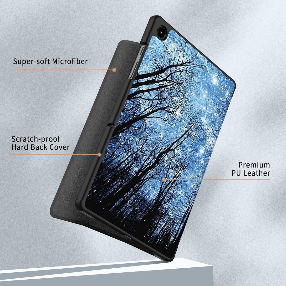Schutzhülle Samsung Galaxy Tab A9+ 11 Zoll 2023 PU Leder Standfunktion