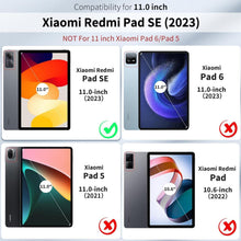 EasyAcc Xiaomi Redmi Pad SE 2023 11 Zoll Schutzhülle Blau
