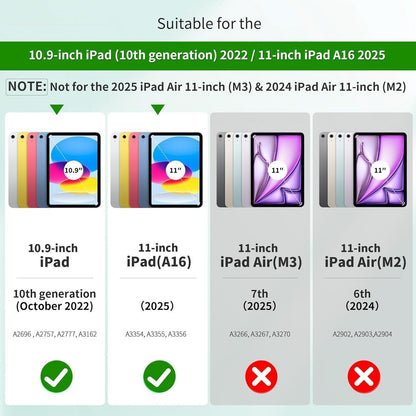 iPad Hülle mit Stifthalter, dreifach faltbar, Rotwein