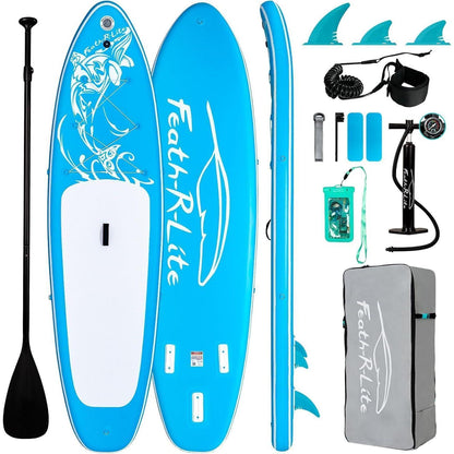 Aufblasbares SUP Board Ultra Light 320cm Wide Stable mit Zubehör Blau