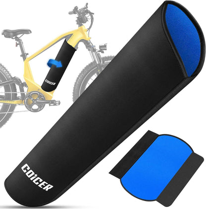 Coicer E Bike Akku Schutzhülle 28-45cm Kälte Schmutz Schutz_Laufzeit