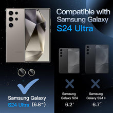 Kameraschutz Samsung Galaxy S24 Ultra 9H Glas Metallring HD