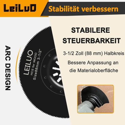 29-teiliges Multitool Sägeblatt Set mit Aufbewahrungstasche