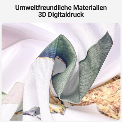 Duschvorhang Goldene Blätter 180x180cm Antischimmel Textil waschbar