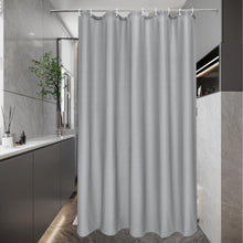 Duschvorhang 120x200 Grau Wasserabweisend Waschbar Hängend