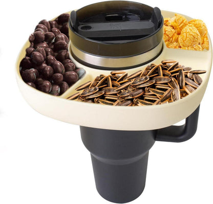Snackschale für Stanley Tumbler wiederverwendbar mit 3 Fächern