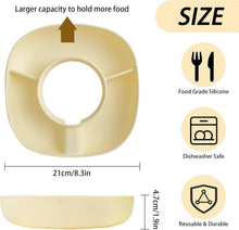 Snackschale für Stanley Trinkbecher mit 3 Fächern