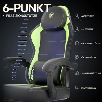 Dowinx Gaming Stuhl Racing Gamer Stuhl mit Massage