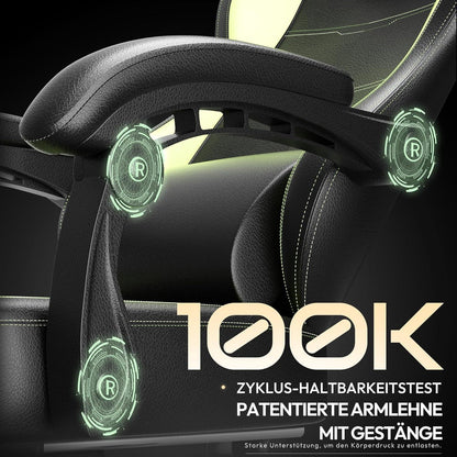 Dowinx Gaming Stuhl Racing Gamer Stuhl mit Massage