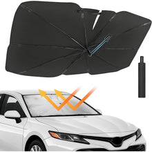 JOYTUTUS Sonnenschutz Auto Frontscheibe 360°Drehbar