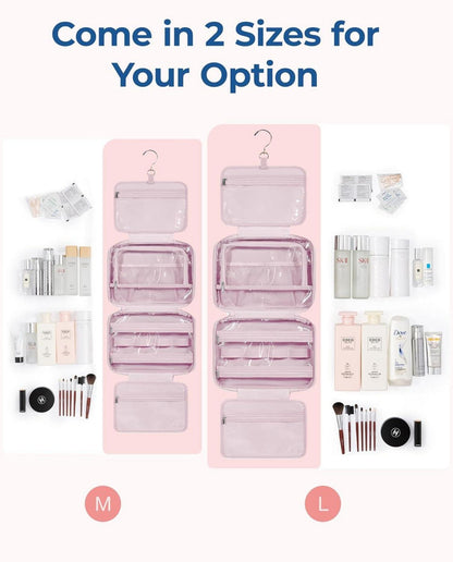 Kulturbeutel zum Aufhängen Damen Kosmetiktasche Rose Organizer