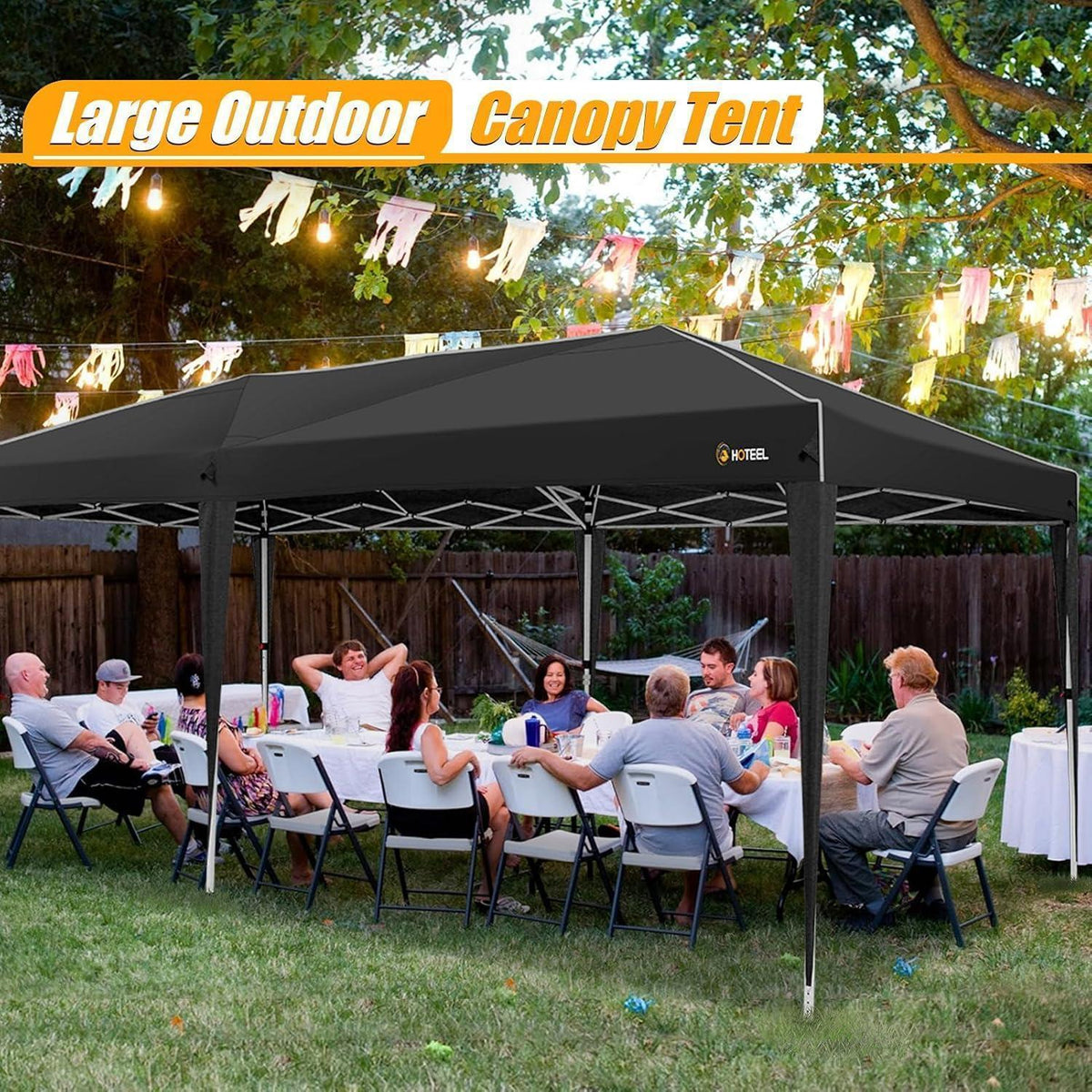 3x6m Faltpavillon mit Seitenwänden – Wasserdicht & Stabil für Garten & Events