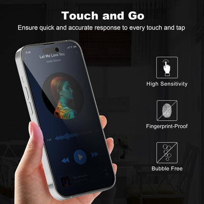 Tentoki Sichtschutz Panzerglas iPhone 14 Pro Max 6,7 Zoll