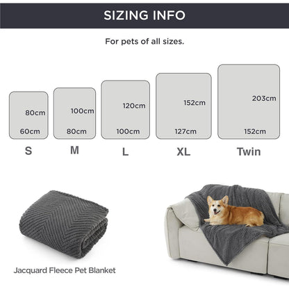 Waschbare Hundedecke Grosse Hunde 120x100 cm Sofa dunkelgrau