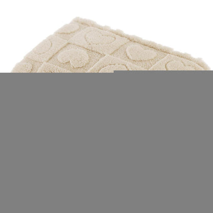 BEDSURE Waschbare Hundedecke Coral Fleece Cremeweiß 203x152cm