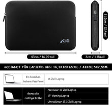 AIPIE Laptop Tasche 17 17,3 Zoll Neopren Hülle Handtasche