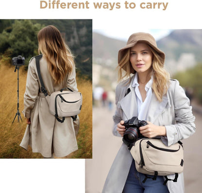 Kameratasche wasserdicht Crossbody DSLR SLR spiegellos Stativhalterung