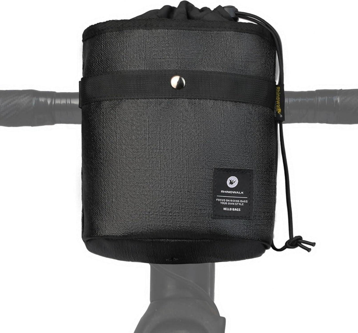 Multifunktionale Lenkertasche für Fahrrad 3.5L Schwarz