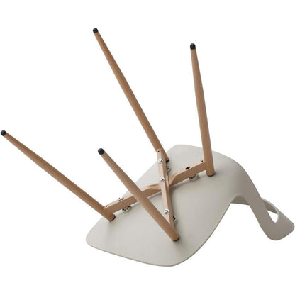Moderner Esszimmerstuhl 8er-Set – Beige & Natürliche Farbe