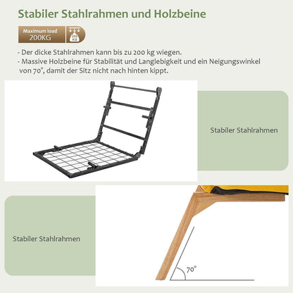Relaxsessel mit Liegefunktion & Hocker – Bequemer Fernsehsessel