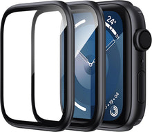 WSKEN Apple Watch 9/8/7 41mm Displayfolie 2er Set Schwarz